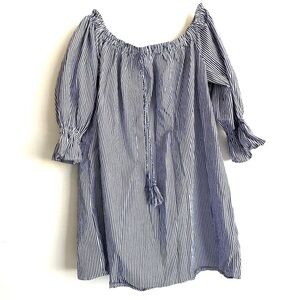 Tacera  Women’s Off the Shoulders Shirt 3X